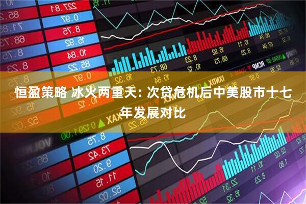 恒盈策略 冰火两重天: 次贷危机后中美股市十七年发展对比