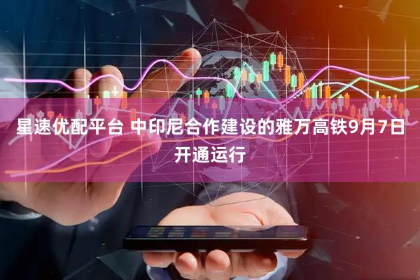 星速优配平台 中印尼合作建设的雅万高铁9月7日开通运行